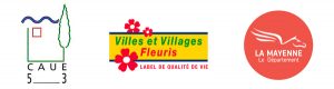 CAUE de la Mayenne, Label Villes et Villages Fleuris, Département de la Mayenne